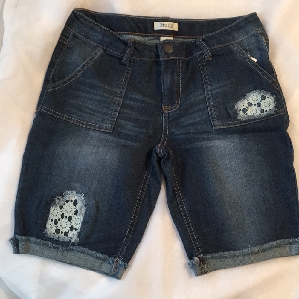 Jean Mudd Shorts